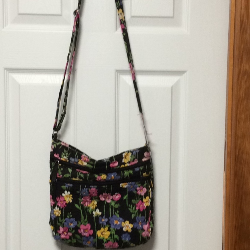 Vera Bradley triple zip hipster